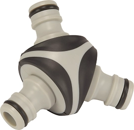 Тройник для шланга LUX-TOOLS Comfort 1/2"