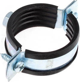 Хомут Стройбат с винтовым креплением 1,1/2 дюйма 48-52 м