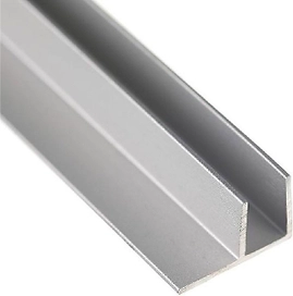 Планка угловая для МДФ панелей 600х18х6 мм серая