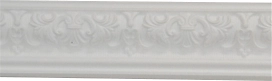 Плинтус потолочный Декопласт Decor EK 2000х60х36 мм белый