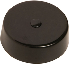 Потолочная чаша LUX-TOOLS пластик коричневый 66 мм