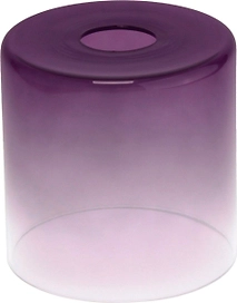 Плафон цилиндр 33 Идеи стекло сиреневый 13х14,1 см