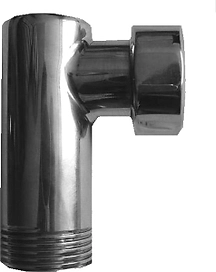 Угольник сталь хромированный Арго 1"х3/4"