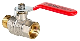 Кран шаровой латунь никелированный VALTEC Base AAV215004 1/2"