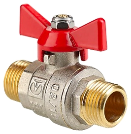 Кран шаровой латунь никелированный VALTEC Base AAV219005 3/4"