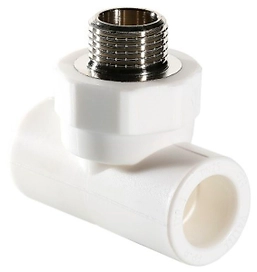 Тройник полипропиленовый VALTEC ПП VTp.733.0 20 х 1/2"