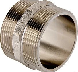Ниппель латунь никелированная VALTEC 3/4"