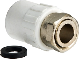 Муфта соединительная полипропиленовая VALTEC 1/2" х 20 мм