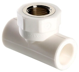 Тройник полипропиленовый VALTEC 1/2" х 25 мм