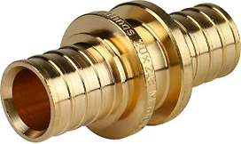 Муфта соединительная латунь STOUT 20 мм