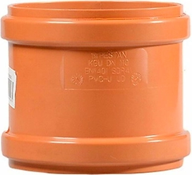Муфта надвижная ремонтная (без перегородки) НК ПП 110, рыжий, RTP