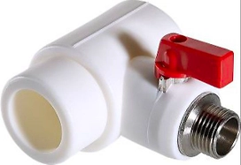 Тройник коллекторный полипропилен VALTEC 40 мм х 1/2" с шаровым краном