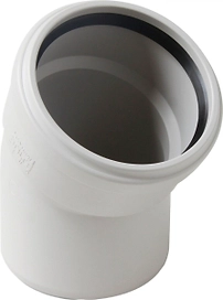 Отвод полипропиленовый Polytron Stilte Plus 58 мм
