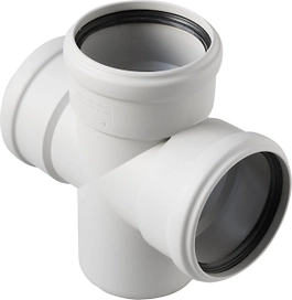 Крестовина полипропиленовая Polytron Stilte Plus 110 мм 87,5 град