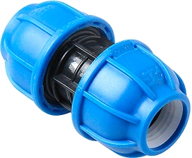 Муфта компрессионная, полипропилен 20, для полиэтиленовых труб, RTP