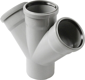 Крестовина одноплоскостная ВК ПП 110/110/110х45, серый, RTP