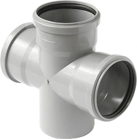 Крестовина одноплоскостная ВК ПП 110/110/110х87, серый, RTP