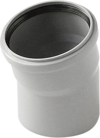 Отвод ВК ПП 110х30, серый, RTP