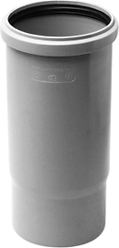 Патрубок компенсационный ВК ПП 110, серый, RTP