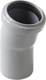 Отвод ВК ПП 50х30, серый, RTP