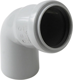 Отвод ВК ПП 50х87, серый, RTP