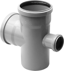 Крестовина одноплоскостная ВК ПП 110/110/50х87, серый, RTP