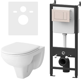 Комплект инсталляции Damixa Jupiter DX77.IS10101.1738 с подвесным унитазом