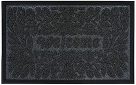 Коврик придверный Vortex Grass 50х80 см ребристый серый