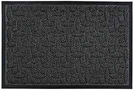 Коврик придверный Vortex Grass 60х90 см ребристый серый