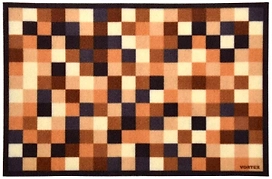 Коврик придверный Vortex Samba 40х60 см текстильный