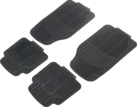 Комплект автомобильных ковриков CMI ребристые черные