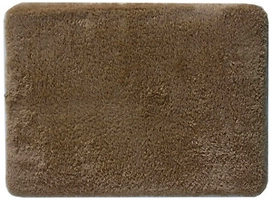 Коврик для ванной Tan 50х85 см ворсовый коричневый