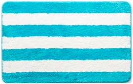 Коврик для ванной комнаты Sibo Multisoft 80х50 см ворсовый голубой