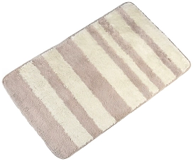 Коврик для ванной комнаты Verran Color 80х50 см ворсовый бежевый