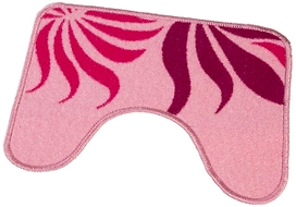 Коврик для туалета Гербер 40х50 см ворсовый розовый