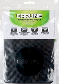 Коврик автомобильный CARLine 140х160 мм ячеистый черный