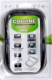 Коврик автомобильный CARLine 100х150 мм ячеистый черный