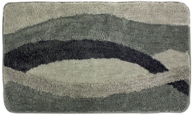 Коврик для ванной комнаты Dasch La Vita Альбина 100х60 см ворсовый серый