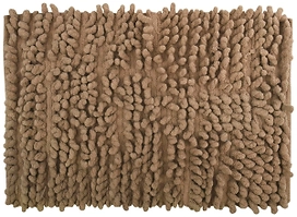 Коврик для ванной комнаты MSV Chenilles 50х80 см ворсовый коричневый