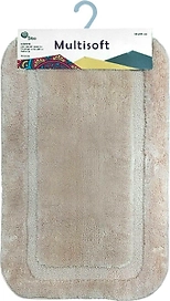 Коврик для ванной комнаты Sibo Multisoft 80х50 см ворсовой бежевый