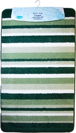 Коврик для ванной комнаты Aquarius GREEN 60х100 см ворсовый зеленый