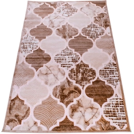 Ковер БелКа Шенилл 27508_23888 коричневый 145х230 см