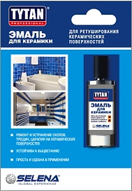 Эмаль интерьерная TYTAN белая 7 мл