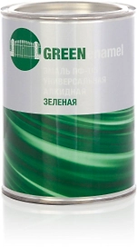 Эмаль универсальная Стандарт ПФ-115 глянцевая зеленая 0,8 кг