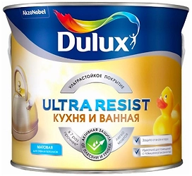 Краска интерьерная Dulux Ultra Resist матовая база BW 1 л