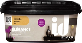 Краска интерьерная ID ELEGANCE бархатистая золотая 2 л