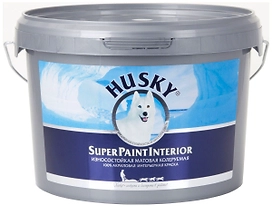 Краска интерьерная HUSKY Super Paint Interior матовая база C 2,5 л