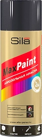 Краска универсальная Sila Home Max Paint глянцевая черная 0,52 л