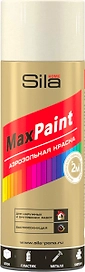 Эмаль универсальная Sila Home MaxPaint глянцевая гладкая слоновая кость 0,52 л