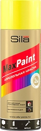 Краска универсальная Sila Home Max Paint флуоресцентная желтая 0,52 л